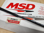 MSD Spark plug wire Insulated Sleeve Hi-Temp "Pro-Heat Guard" Silicone Loom Sold By the FOOT