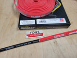 Moroso Spark plug wire Insulated Sleeve Hi-Temp Silicone Loom Sold By the FOOT