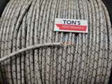 Cloth Braided Plug Wires Harley Sportster 1988 - 2003 / PAIR OF SHORT WIRES FOR RELOCATED COIL