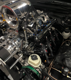 Moroso Ultra 40 Race IGN1A Smart coil converted LS LSX Spark plug wire set 45* Sleeved, 10" / 12"