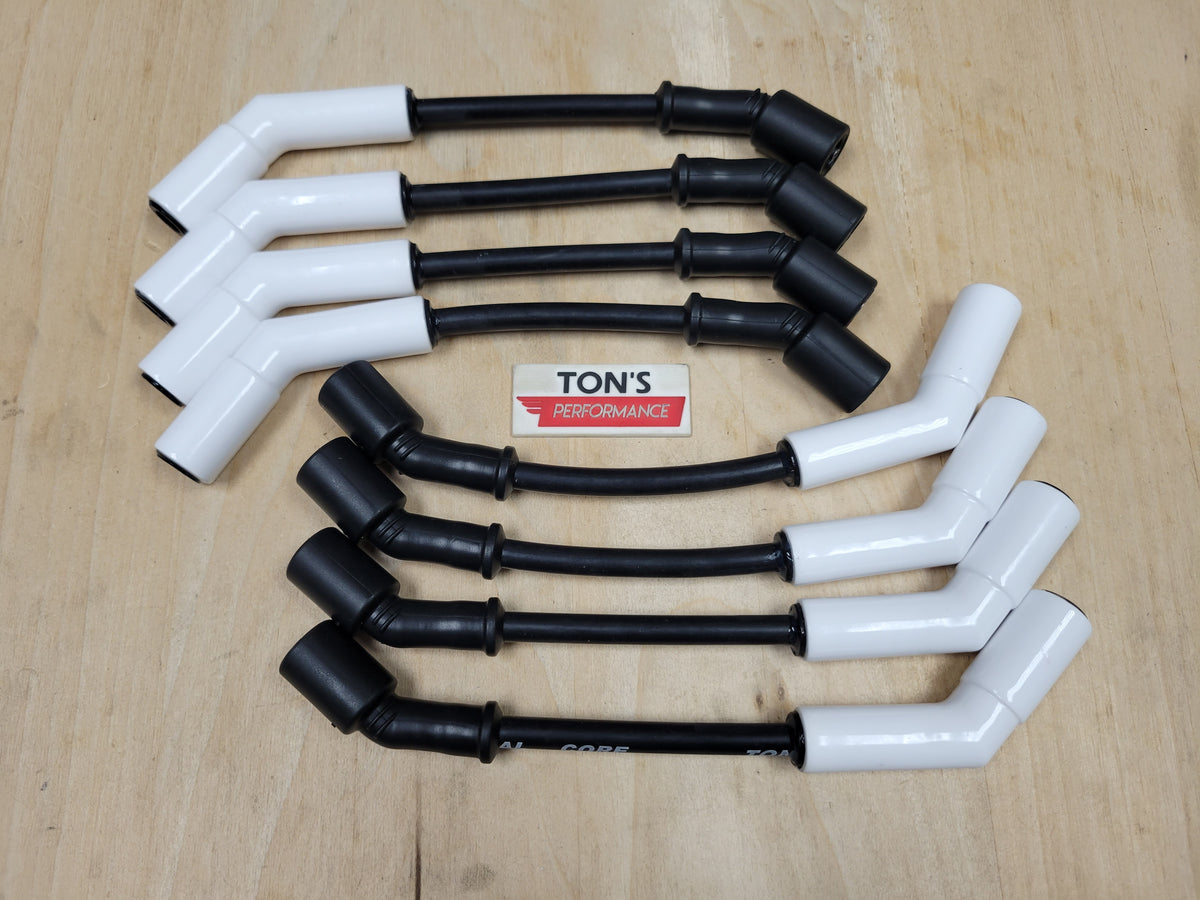 Ceramic LS GM Gen 4 LS3 LS4 LS7 10mm spark plug wires Ton's Performance