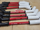 Ton's 9" 10mm Ceramic Sleeved Hi Temp Spark Plug Wire Set GM gen 4 LS3/LS4/LS7 engines