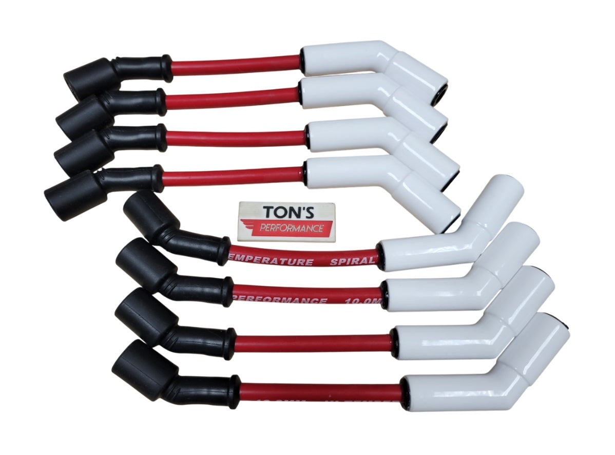 thumbnail image 2 of Ton's Performance 42" 8mm Ceramic Spark Plug Wire Set For LS / LT Coil Kits - LS1 LS2 LS3 LSX LQ9 2 of 5