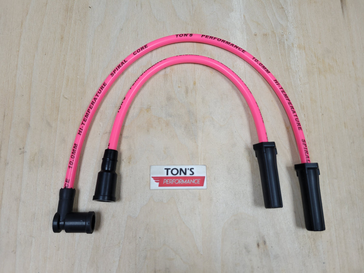 Ton's Performance 10mm Orange Spark Plug Wires For 2008+ Victory Motorcycles