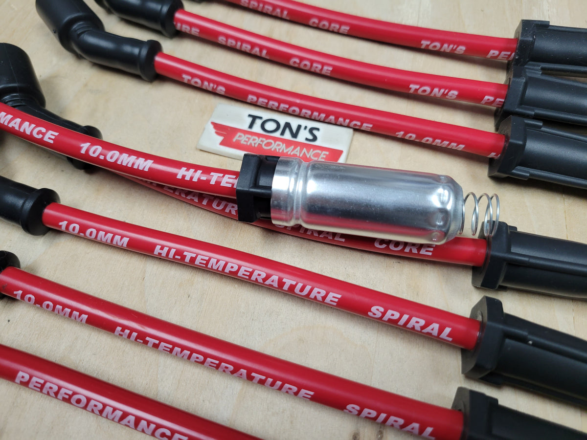 10mm LS SPARK PLUG WIRES CAR, TRUCK, & SUV 9" or 11" LENGTH (4.8L, 5.3