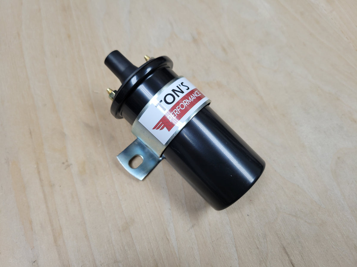 Universal Chrome Ignition Coil Mounting BracketCanister Coil Mount