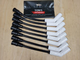 Ton's 10mm Ceramic Spark Plug Wire Set 11" Ford 7.3L GODZILLA 2020+