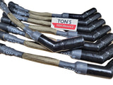 Ton's 10mm Ceramic Titanium Sleeved Spark Plug Wire Set 11" Ford 7.3L GODZILLA 2020+