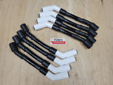 Ton's 9" 10mm Ceramic Sleeved Hi Temp Spark Plug Wire Set GM gen 4 LS3/LS4/LS7 engines