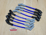 8mm LS GM Gen 4 LS3 LS4 LS7 spark plug wires with bendable spark plug terminal