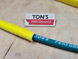 7-10mm Spark plug wire Sleeve Pro-Heat Guard Hi-Temp Silicone Loom Sold By the FOOT