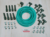 Ton's Performance Universal DIY 8mm Suppression Core Spark Plug Wire kit for V8 Points/HEI