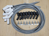 Ton's Spark Plug Wires White CERAMIC BOOT UNIVERSAL LS / LT Chevy GM 4.8L 5.3L 6.0L