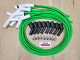 Ton's Spark Plug Wires White CERAMIC BOOT UNIVERSAL LS / LT Chevy GM 4.8L 5.3L 6.0L