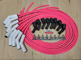 Ton's Spark Plug Wires White CERAMIC BOOT UNIVERSAL LS / LT Chevy GM 4.8L 5.3L 6.0L