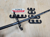 Separadores de cables con clip para kit de nailon de cable de encendido de 7-8 mm NEGRO o AZUL
