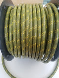 Universal DIY 8mm Suppression Core Cloth Braided Spark Plug Wire kit for V8 Points/HEI
