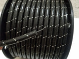Universal DIY 8mm Suppression Core Cloth Braided Spark Plug Wire kit for V8 Points/HEI