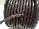 Universal DIY 8mm Suppression Core Cloth Braided Spark Plug Wire kit for V8 Points/HEI