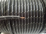 Universal DIY 7mm Copper Core Cloth Braided Spark Plug Wire kit for V8 Points/HEI
