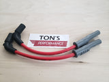 Harley Sportster 2007+ Encendido MSD / PAR DE CABLES CORTOS PARA BOBINA REUBICADA