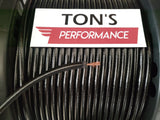 Universal DIY 7mm Copper Core Cloth Braided Spark Plug Wire kit for V8 Points/HEI