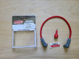 MSD 84039 Blaster 2 Ignition HEI Coil Wire-Super Conductor 8.5mm 90° Boots Red