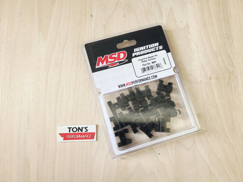 MSD Ignition Spark Plug Wire Separators T-Clips 8841 set of 16