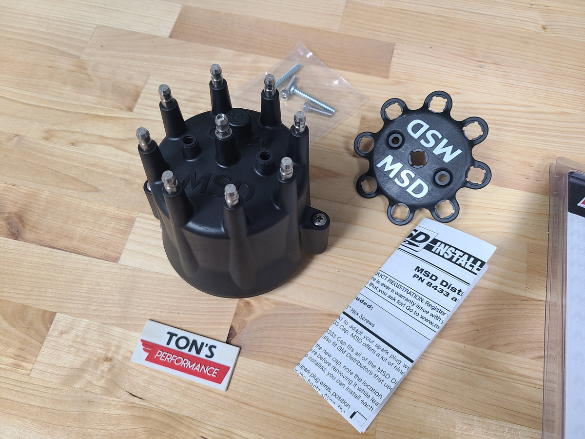 MSD Ignition 84333 Distributor Cap And Rotor Kit – Ton's