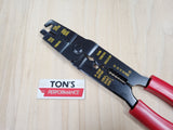 Multi Crimping Tool Plug Wire & Electrical wire crimper stripper