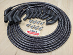 Vintage Cloth Braided Spark Plug Wires LSX LS1 LS LT SWAP Unassembled wire kit