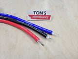 100' Roll Taylor 8mm Pro Wire-Core 100% Silicone Spark Plug wire RED / BLACK / BLUE