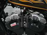 10mm Silicone Plug Wires Harley Sportster 2007+ / PAIR OF SHORT WIRES FOR RELOCATED COIL