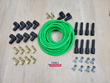 Ton's Performance Universal DIY 8mm Suppression Core Spark Plug Wire kit for V8 Points/HEI