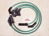 Cloth Braided 8mm Harley Davidson 2017-2023 M8 Road King / Street Glide FLHX Spark Plug Wires