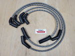 Cloth Braided 8mm Harley Davidson 2017-2023 M8 Road King / Street Glide FLHX Spark Plug Wires