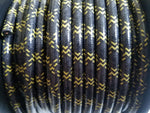 8mm Suppression Core Cloth Braided Spark Plug Wire [Sold By The Foot]