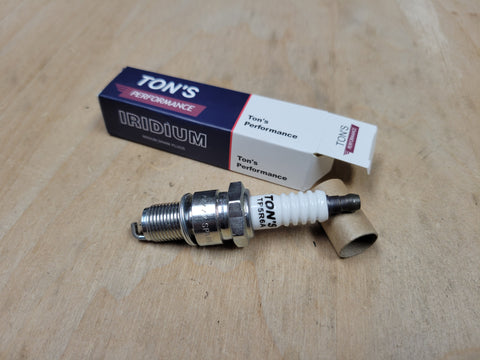 Ton's TP5R6A Iridium spark plug (replaces Harley 5R6A or NGK BPR5EIX-11)