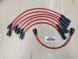 Vintage Style Chevy 216 / 235 Cloth Covered Spark Plug Wire Set
