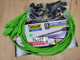 Universal Taylor 8mm Spiro-Pro Ignition Spark Plug Wire kit - Ford / Chevy