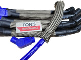 Juego de cables de bujía Taylor 409 Pro Race 10,4 mm 135 para autos Chevy LS