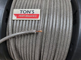 7mm Copper Core Cloth Braided Spark Plug Wire [Sold By The Foot]