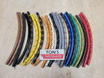 Color Sample Kit - 8mm Suppression Core Cloth Braided Spark Plug Wire