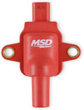 MSD 82838 Ford 7.3L GODZILLA IGNITION COIL, RED, SET OF 8