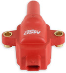 MSD 82838 Ford 7.3L GODZILLA IGNITION COIL, RED, SET OF 8
