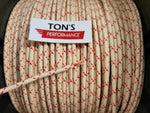 Cable primario trenzado de tela calibre 12 [se vende por pie]