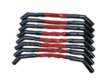 Ton's Ceramic IGN1A Smart coil converted LS LSX Spark plug wire set 45* Sleeved, 10" / 12"