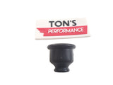 Ignition Coil Wire Socket style Boot Silicone Black 180 Degree 8mm old style bell