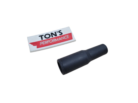 GM - LS/LT LSX LS1 LS2 LS Paquete de bobinas Negro 180 grados Bota de 7 mm