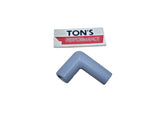 7-8mm Spark Plug Boot 90 Degree right angle smooth - High Temp Gray